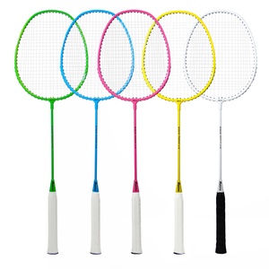 Ensemble <span class=keywords><strong>de</strong></span> raquettes <span class=keywords><strong>de</strong></span> <span class=keywords><strong>badminton</strong></span> simples professionnelles Dikak pour adultes et étudiants Matériau PU Grip Dureté douce - Product Image 5