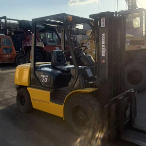 HELI MITSUBISHI TCM KOMATSU T-O-Y-O-T-A KALMAR <b>Used</b> 2.5/3/5/7/10 Ton Diesel Engine Forklift stacker <b>pallet</b> truck elevadora - Product Image 1