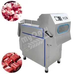 MYONLY Used Frozen Chicken Steak Breast Meat Dice Dicer Frozen Big Meat Cube Cut Machine Price and India