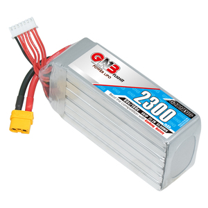 Batería GNB de polímero de litio 2300mAh 6S 22.2V 80C XT60 para Dron RC, Avión FPV y Helicóptero GNB23006S80A - Product Image 1