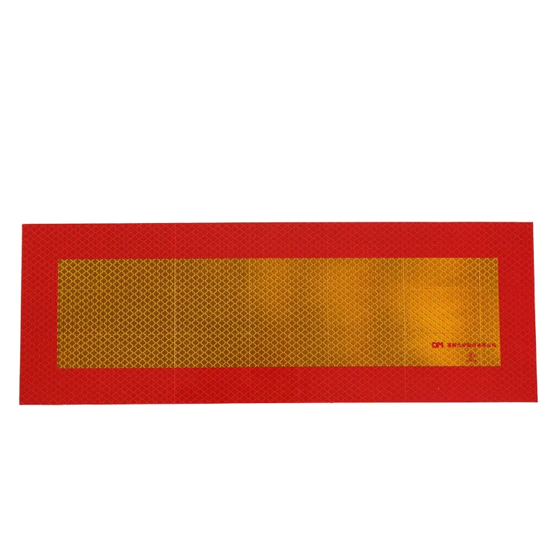 DM9670-S /ECE 70Certificated/Marked Daoming High Quality Triangle Reflective Vehicle Rear Plate
