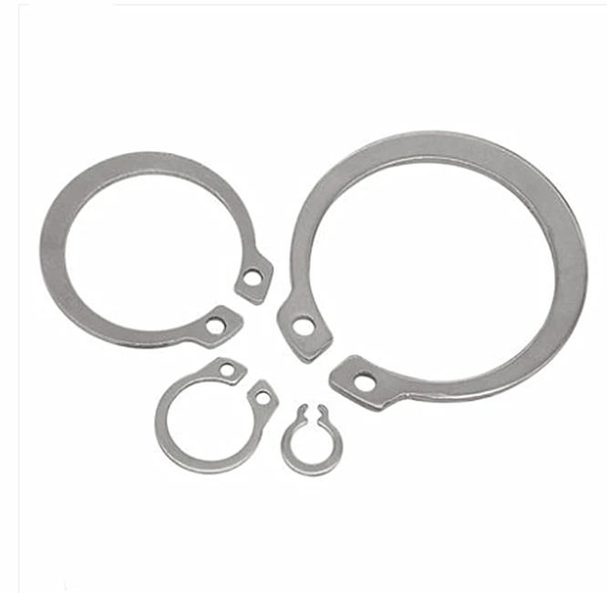 High quality ss 316 internal retaining ring stainless steel for shafts circlips 58 retaining ring