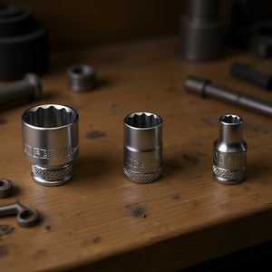 Fervi Polygonal <b>Socket</b> Wrench Normal Series 12mm 10mm 8mm Chrome Vanadium Steel - Product Image 3