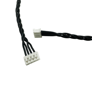 PH2.0mm ประกอบสายเคเบิลสายไฟแบบบิด4P EH2.5mm 4Pin ตัวนำทองแดงหุ้มฉนวนพีวีซี L250mm สำหรับการใช้งานทางอิเล็กทรอนิกส์ - Product Image 6