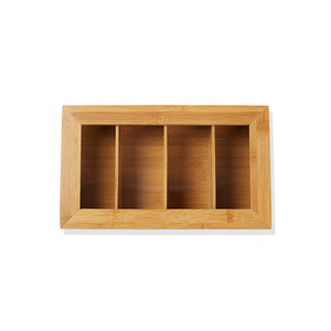 El fabricante suministra cajas de té de bambú de calidad exportación, cajas de almacenamiento con múltiples compartimentos, cajas para guardar joyas y artículos para el hogar. - Product Image 2