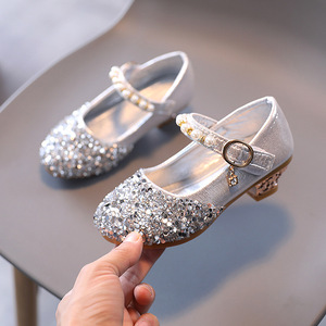 Chaussures de princesse pour enfants en gros de Chine pour filles Petites chaussures à talons hauts pour filles - Product Image 5