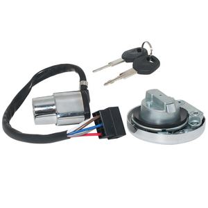 Set moto di blocco coperchio serbatoio carburante tappo blocco interruttore di accensione blocco per <span class=keywords><strong>Kawasaki</strong></span> <span class=keywords><strong>EN500</strong></span> VN800 <span class=keywords><strong>Vulcan</strong></span> 500 800 - Product Image 3