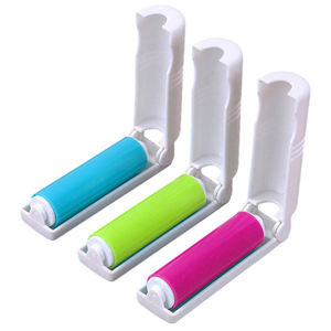 KingHon Reusable and Washable Small Travel Portable Lint Roller Pet Hair Remover Sticker Roller Cleaner <b>for</b> <b>Clothes</b> or Fur - Product Image 1