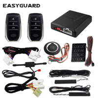 Démarreur à distance CAN BUS pour Toyota Hilux 2016-2019 Plug And Play entrée passive sans clé bouton poussoir démarrage à distance