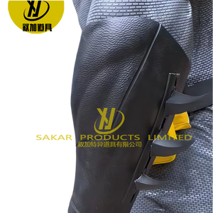 Disfraz de Personaje de Película de <span class=keywords><strong>Cosplay</strong></span> Personalizado de <span class=keywords><strong>Batman</strong></span>, Colección Completa, Disfraz para Eventos y Actuaciones - Product Image 6