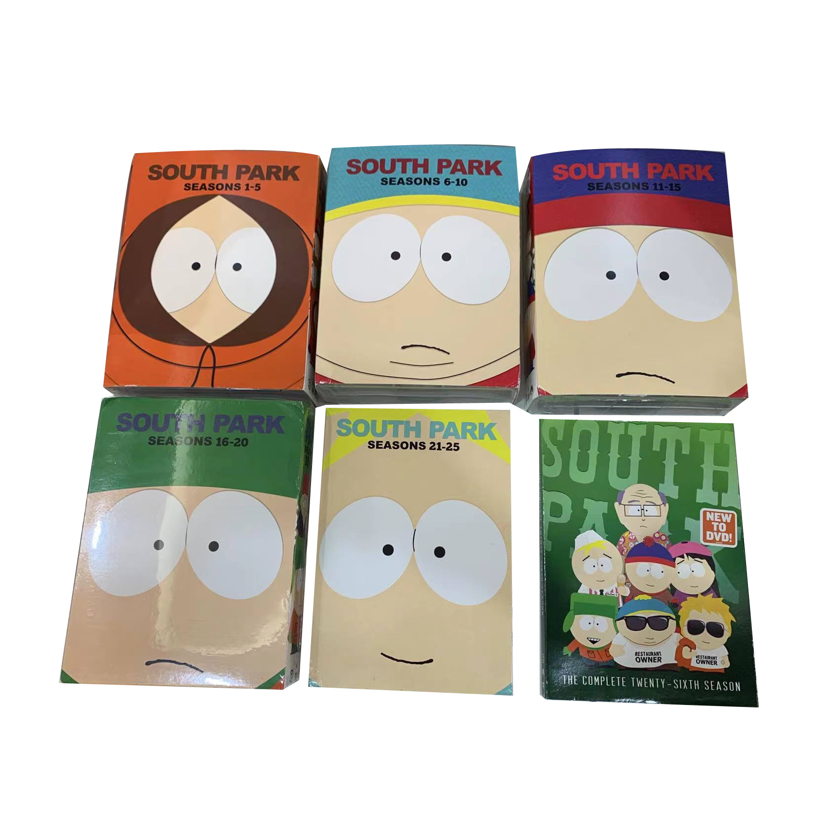 SOUTH PARK DVD BOX シリーズ1と2&ベスト South Park DVD Set Seasons 1 2 3 4 5 New Factory Sealed 15