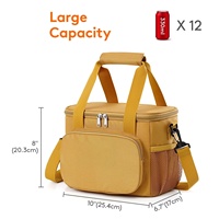 Sac isotherme réutilisable pour le déjeuner, pour hommes et femmes, sac à lunch portable, durable, étanche, en Oxford, sac isotherme pour le camping