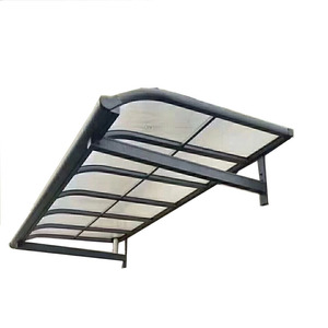 Aluminum Frame Window Polycarbonate PC Rain Awnings <strong>Canopy</strong> Price for <strong>Porch</strong> Awning - Product Image 5