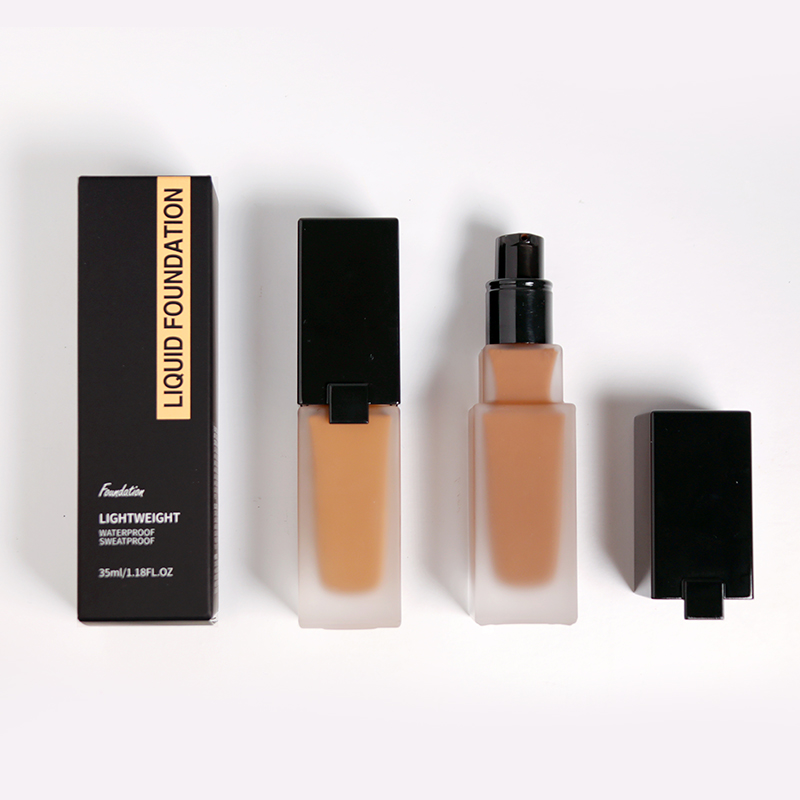 OEM Manufacturers Lightweight Full Coverage Foundation Private Label Natural Makeup Foundation Liquid Foundation Makeup