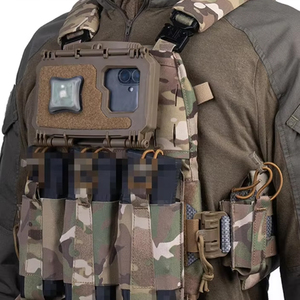 Chaleco Táctico DF22 con Bolsillos Molle, Correa Ajustable, Camuflaje, Equipo para Exteriores, Accesorio de Fitness, Uso en Entrenamiento para Todas las Estaciones - Product Image 6