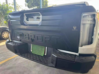 Kit de conversion de carrosserie pour pick-up, plaque de protection de hayon, couvercle de benne arrière en ABS, couvercle de porte arrière GR pour Hilux Travo 2026+