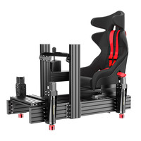 Langle Factory, superventas, simulador de conducción de automóviles de alta calidad, aparejos de carreras, Kit de marco de simulador de cabina adecuado para MOZA