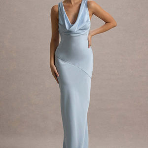 शेंगफू सैटिन ब्राडमेड पोशाक मेली कपड़े महिलाओं सुरुचिपूर्ण कस्टम कपड़े - Product Image 1