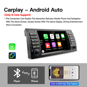 Android 12 đa phương tiện Player Car GPS navigation màn hình tự động Carplay cho BMW X5 E53 2000 2005 đài phát thanh Băng Ghi DSP Wifi bản đồ - Product Image 3