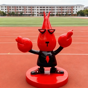 Grande figurine d'ours en fibre de verre haute résistance CS181 pour décoration intérieure et extérieure d'hôtels, restaurants, jardins et cafés - Product Image 6