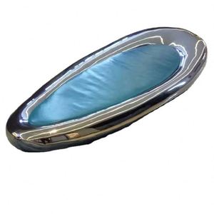 Sculpture Métallique d'Intérieur de Luxe, Pièce de Décoration Artistique Moderne pour Villas, Objet de Présentation pour <span class=keywords><strong>Salon</strong></span>, Décoration Intérieure, Vente en Gros à l'Exportation - Product Image 3
