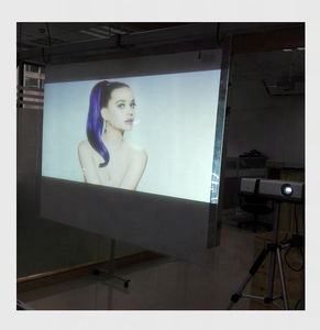 Dính loại Pet Holographic chiếu phía sau chiếu phim 160 độ Xem góc cho cửa sổ quảng cáo <span class=keywords><strong>7D</strong></span> <span class=keywords><strong>Hologram</strong></span> - Product Image 3