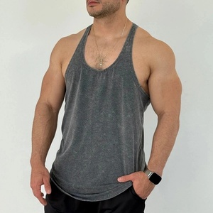 Camiseta Deportiva de Tirantes para Hombre, Diseño Personalizado, Transpirable, Tejida, Casual, Ecológica, de Nailon, para Entrenamiento - Product Image 6