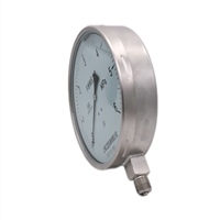 Corrosion-Resistant Stainless Case Brass Connection Bottom With High Quality Glycerin Filled Gauge