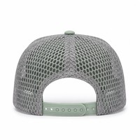 Casquette de baseball plate imperméable 6 panneaux en polyester/coton, ajustable, haute performance, unisexe, pour adulte, vente en gros