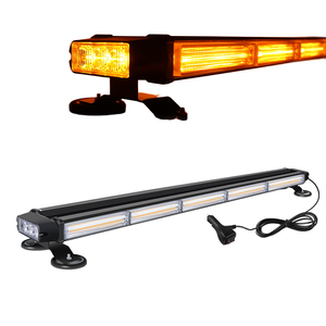 Nueva Barra de Luces LED Estroboscópicas de Emergencia de 33 Pulgadas y Cuatro Lados, Color Ámbar, para Camiones Todoterreno, <span class=keywords><strong>ATV</strong></span>, Barcos, Iluminación de Seguridad Magnética COB, Accesorio para Automóviles - Product Image 1