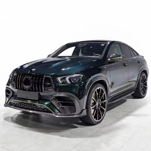 Pièces automobiles en fibre de carbone sèche pour Mercedes-Benz GLE <span class=keywords><strong>63</strong></span> Coupé, kit carrosserie style B pour mise à niveau, lèvre avant, aileron de passage de roue - Product Image 2
