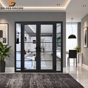 Pont thermique en aluminium GS Portes à battants en aluminium Style ouvert Isolation thermique Réduction du bruit - Product Image 2