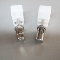 Nouvelles mini-embouts de ponceuse à ongles électriques en acier inoxydable, mandrin de ponçage, petit et grand mandrin de ponçage, mini-bande de ponçage pour ongles