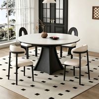 Table à manger extensible et pliable 2026 Hot Slate – Mobilier de luxe moderne pour appartement ou hôtel