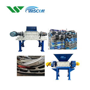 Công nghiệp phế liệu kim loại đôi trục băm nhỏ Máy Twin trục Shredder kim loại Shredder đôi + Trục + nhựa + Shredder - Product Image 2