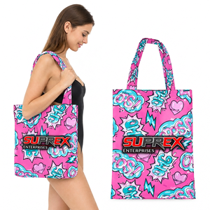 Custom 2 in 1 <b>Beach</b> <b>Towel</b> Shoulder Bag Microfiber Quick Dry Absorbent <b>Towel</b> Digital Print Travel <b>Beach</b> Use - Product Image 6