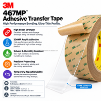 Ruban adhésif de transfert 3M 467MP authentique, 0,05 mm, adhésif acrylique 200MP pour découpe laser et collage électronique, distributeur 3M