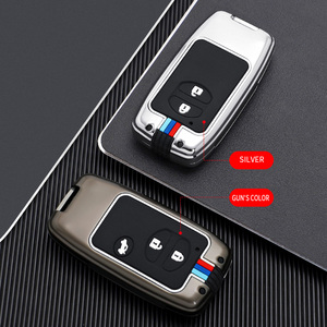 Funda Protectora para Llaves de Coche de Aleación de Zinc y <span class=keywords><strong>Gel</strong></span> de Sílice para Toyota Camry, Land Cruiser, Prado, Reiz, Llaveros, Bolsa para Llaves, Accesorios - Product Image 6