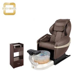 Sillón de mediados de siglo, silla combinada de pedicura, silla manual de manicura y pedicura - Product Image 2