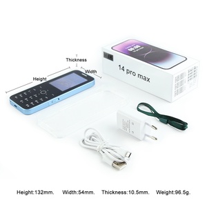 Téléphone portable Factory Slim 4 SIM, écran 2,4 pouces, téléphones mobiles 2G GSM, design similaire à Tecno, Itel, Samsung - Product Image 6