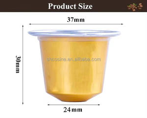 แคปซูลกาแฟอลูมิเนียมฟอยล์ NES พร้อมฝาปิด แบบพกพา สำหรับใช้ในธุรกิจ แคปซูลเปล่า - Product Image 4