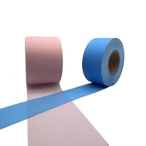 Película de Polietileno para la Parte Posterior de Toallas Sanitarias, Película de Color, Rollo Jumbo - Product Image 1