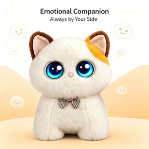 Juguete de peluche suave ecológico con IA para niños pequeños, compañero emocional, juguete inteligente - Product Image 3