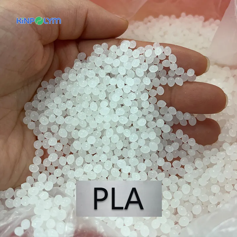 Kinpolym 100% biyobozunur reçine polilaktik asit PLA peletler ve 3D yazıcı için pla granülleri fiyat
