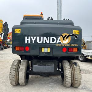 Nouvelle arrivée Yishun, excavatrice sur pneus d'occasion de bonne qualité, excavatrice Hyundai d'occasion, excavatrice Hyundai 150 210 d'occasion à bon <span class=keywords><strong>prix</strong></span> - Product Image 5