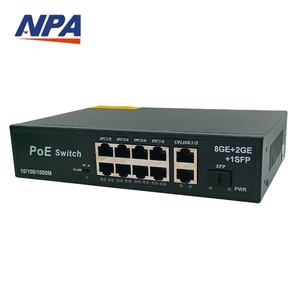 Poe anahtarı 8 Port 10/100/1000Mbps 8 Port Gigabit Poe anahtarı Ethernet anahtarı PBCA IEEE 802.3 CCTV IP ağ monitör stokta - Product Image 3