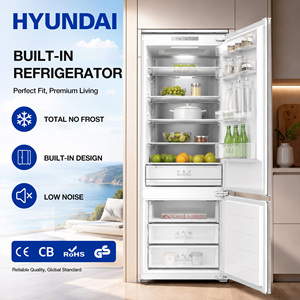 Réfrigérateur encastrable HYUNDAI 403L, classe énergétique A++, faible niveau sonore 29 dB, appareil électroménager de cuisine - Product Image 2