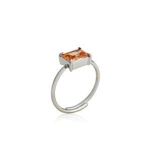 แหวนแต่งงานและหมั้นชุบทอง 14k 18k คุณภาพดี ทนทาน ราคาแพง ทำจากสแตนเลสประดับเพชรซิคอนสำหรับผู้หญิง - Product Image 6