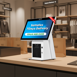 เครื่อง POS ออลอินวัน HBA-Q5 พร้อมเครื่องพิมพ์และใบมีดตัดในตัว ระบบ POS สำหรับร้านค้าปลีก พร้อมระบบจัดการ - Product Image 1