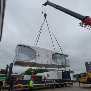 Cabina móvil: ligera para ubicaciones <span class=keywords><strong>de</strong></span> playa, sigue las temporadas <span class=keywords><strong>de</strong></span> pesca, comodidades básicas, <span class=keywords><strong>casa</strong></span> pequeña en la cama del camión, <span class=keywords><strong>casa</strong></span> cápsula - Product Image 1